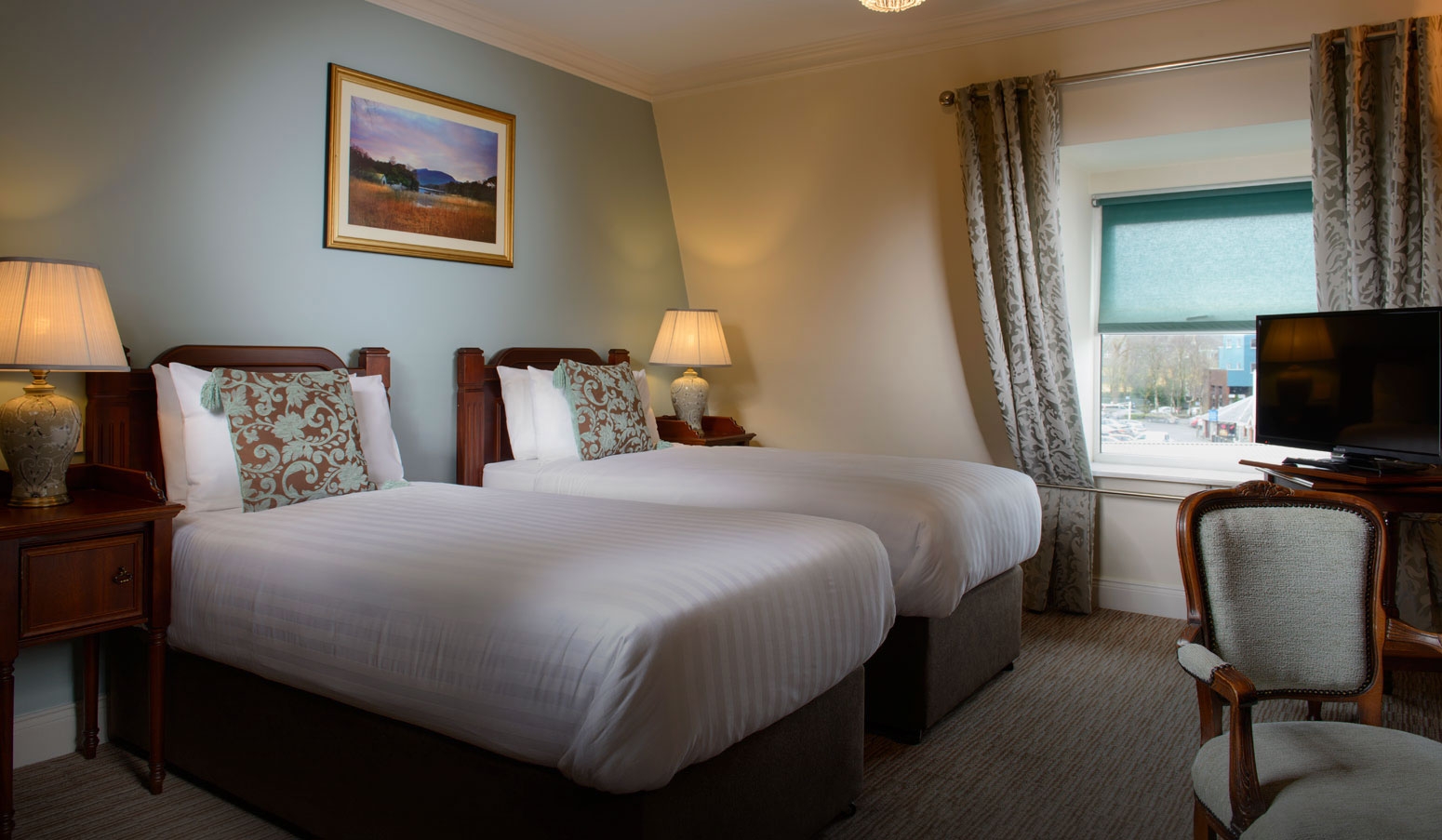 A room at McSweeney Arms Hotel
